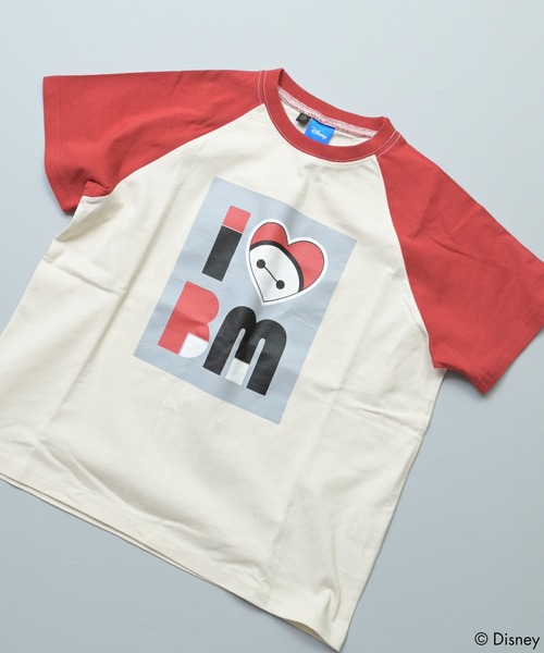 Disney（ディズニー） tシャツ 「ベイマックス」別注ラグラン半袖Tee