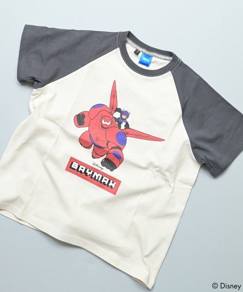 Disney（ディズニー） tシャツ 「ベイマックス」別注ラグラン半袖Tee
