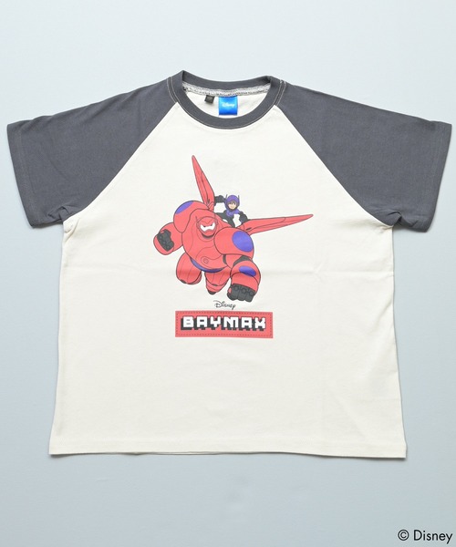 Disney（ディズニー） tシャツ 「ベイマックス」別注ラグラン半袖Tee