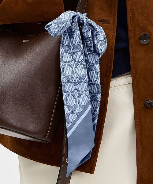 COACH（コーチ） スカーフ バンダナ ヴィンテージ シグネチャー