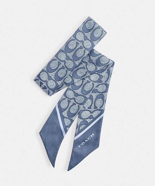 COACH（コーチ） スカーフ バンダナ ヴィンテージ シグネチャー