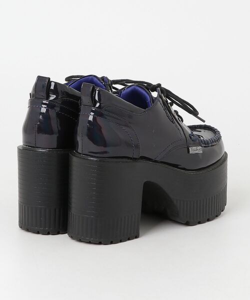 「YOSUKE」 シューズ LL ブラック レディース_画像2