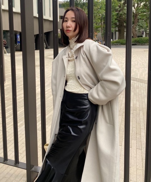 「FRAY I.D」 長袖カットソー ONE SIZE ベージュ レディース_画像5