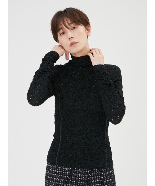 「FRAY I.D」 長袖カットソー ONE SIZE ベージュ レディース_画像8