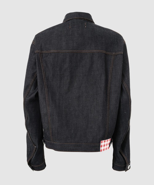 デニムジャケット gジャン ORGANIC COTTON OVERSIZED DENIM JACKET メンズ レディースの画像