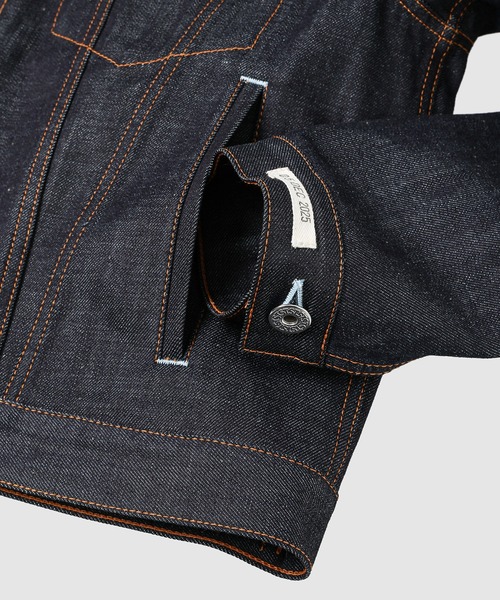 デニムジャケット gジャン ORGANIC COTTON OVERSIZED DENIM JACKET メンズ レディースの画像