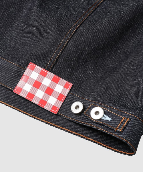 デニムジャケット gジャン ORGANIC COTTON OVERSIZED DENIM JACKET メンズ レディースの画像