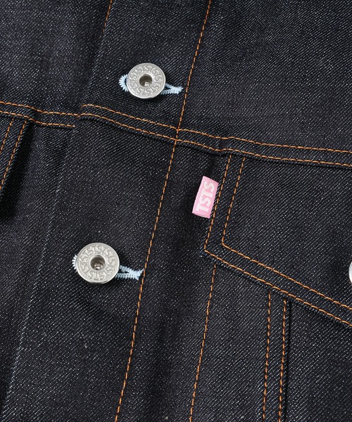 デニムジャケット gジャン ORGANIC COTTON OVERSIZED DENIM JACKET メンズ レディースの画像