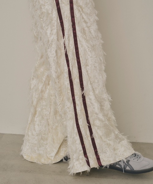 「VIOLETTA」 イージーパンツ S アイボリー レディース_画像2