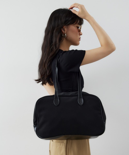 「HANNE」 ボストンバッグ FREE ブラック レディース_画像3