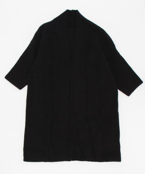 「aimoha」 ニットカーディガン FREE オフホワイト レディース_画像3