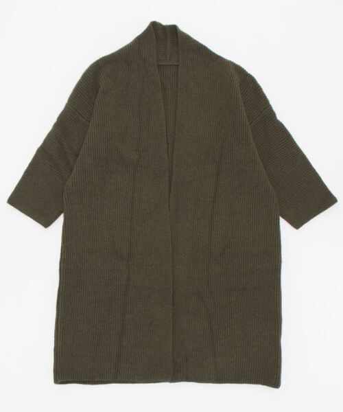 「aimoha」 ニットカーディガン FREE オフホワイト レディース_画像5