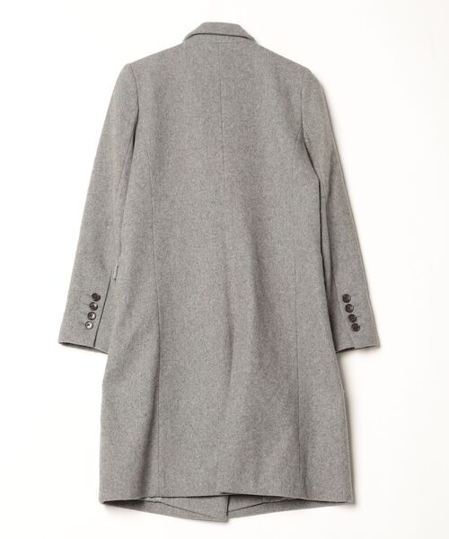 「DRWCYS」 チェスターコート 1 グレー レディース_画像2