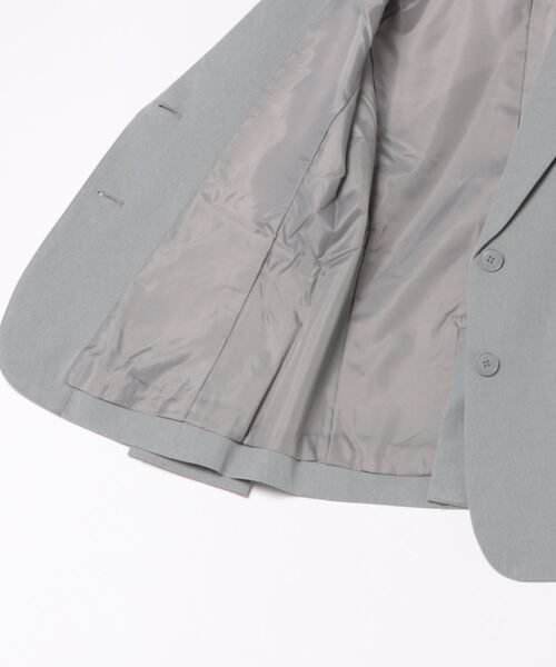 「Honeys」 「GLACIER」テーラードジャケット S ダークネイビー レディース_画像3