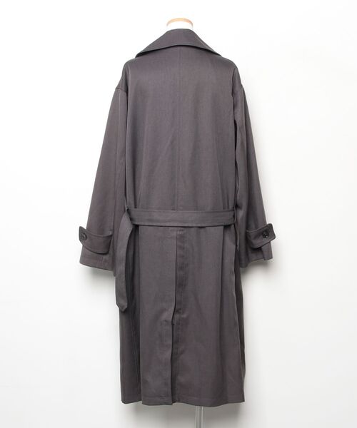 「WYM LIDNM」 トレンチコート M ブラウン メンズ_画像2
