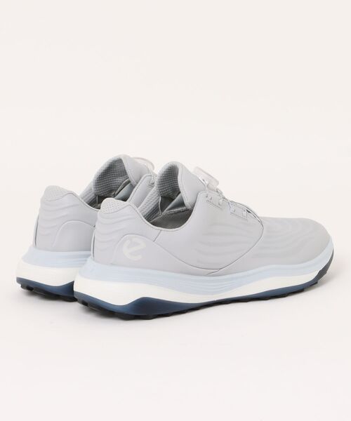 スニーカー ECCO 王道モデル GOLF LT1 メンズ 本革 ゴルフシューズ 防水 メンズの画像