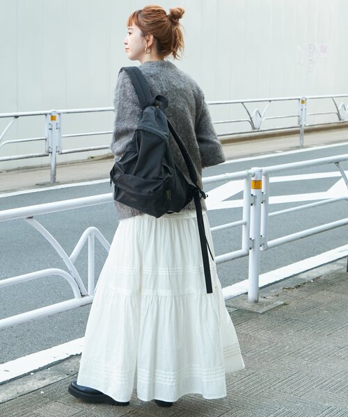 「B.C STOCK」 ニットカーディガン FREE ブルー レディース_画像5