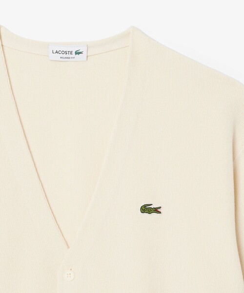 「LACOSTE」 カーディガン 4 ブラック メンズ_画像8