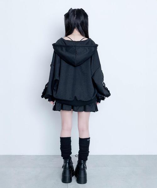 Whinny パーカー Whinny/冬の夜空にお星様パーカー レディース メンズ 