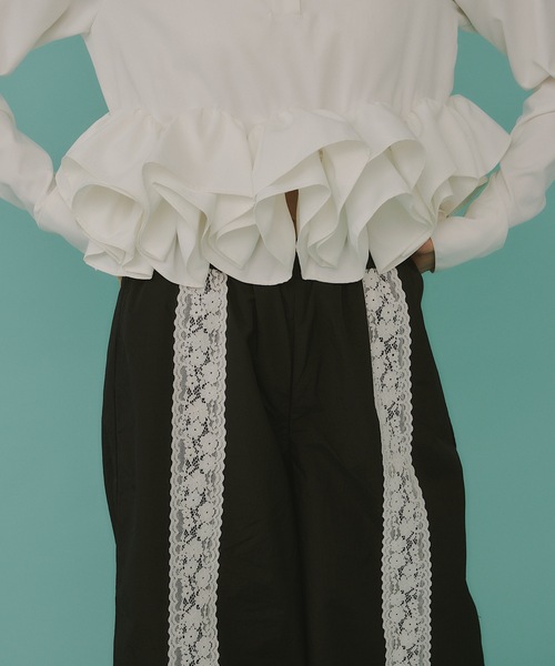 「VIOLETTA」 イージーパンツ M ブラック レディース_画像5