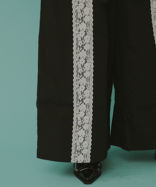 「VIOLETTA」 イージーパンツ M ブラック レディース_画像6