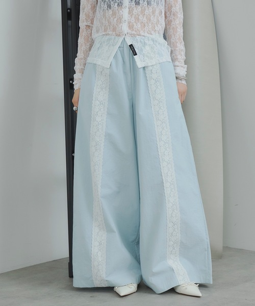 「VIOLETTA」 イージーパンツ M ブラック レディース_画像8