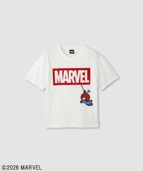 90s SPIDERMAN スパイダーマン フロッキープリント Tシャツ　L Disney（ディズニー） tシャツ 「MARVEL/スパイダーマン