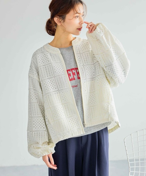 レースブルゾンのおすすめ人気商品一覧 通販 - Yahoo!ショッピング