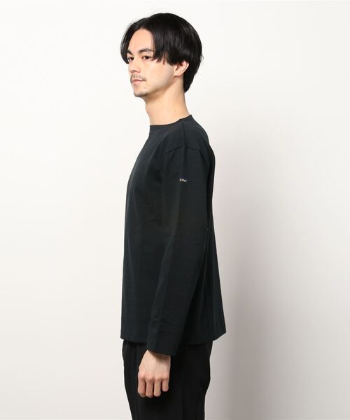 「Le Minor」 長袖Tシャツ 2 ネイビー メンズ_画像2