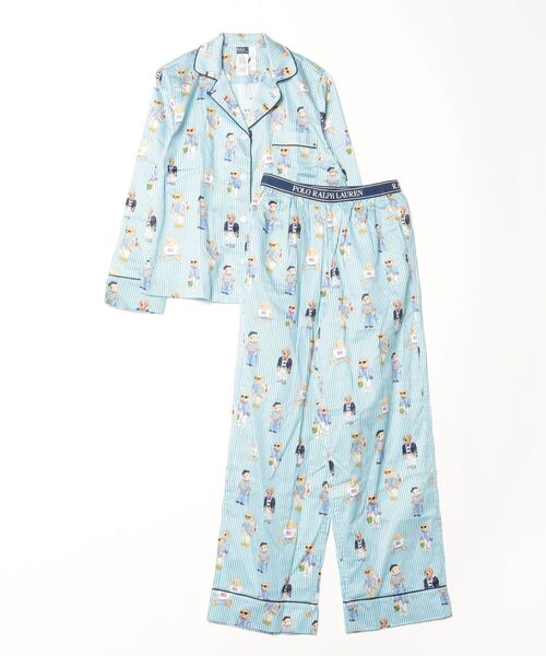 【新品タグ付】ラルフローレン M パジャマレディース　綿100%ルームウェア POLO RALPH LAUREN（ポロ・ラルフローレン） パジャマ ルームウェア