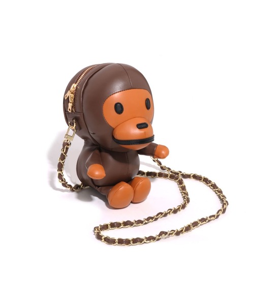 レア A BATHING APE エイプ 大猿エナメルワンショルダーバッグ 中古・古着通販】A BATHING APE (ア ベイシング エイプ) エナメル