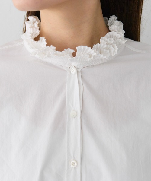 「PUAL CE CIN」 長袖ブラウス FREE ホワイト レディース_画像5