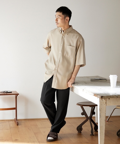 「JOURNAL STANDARD relume」 イージーパンツ SMALL ブラック メンズ_画像5