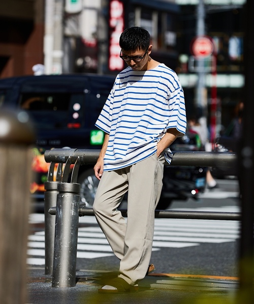 「JOURNAL STANDARD relume」 イージーパンツ SMALL ブラック メンズ_画像7