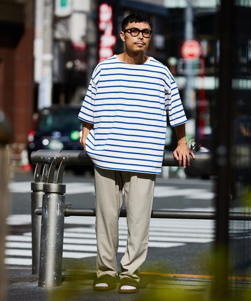 「JOURNAL STANDARD relume」 イージーパンツ SMALL ブラック メンズ_画像8