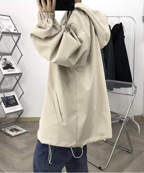 「NEW GENTLEMAN」 マウンテンパーカー M ブラック メンズ_画像4