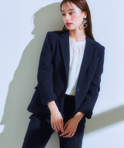 7days Life Styling 「lipria」パンツスーツ M ネイビー レディース