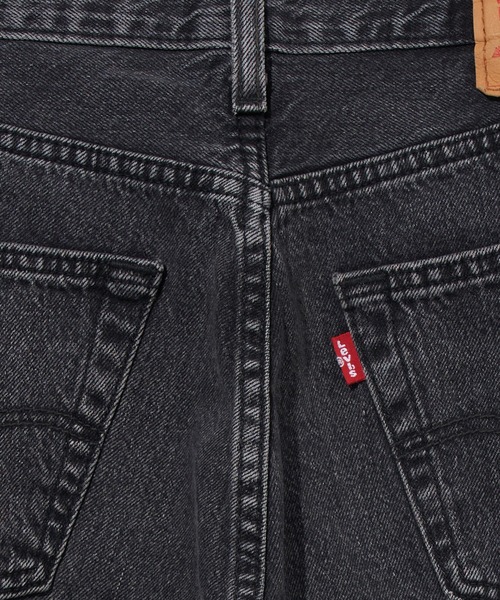 「Levi's」 デニムパンツ 30inch ブラック メンズの画像