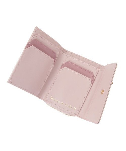 「Maison de FLEUR」 財布 FREE ピンク レディース_画像3