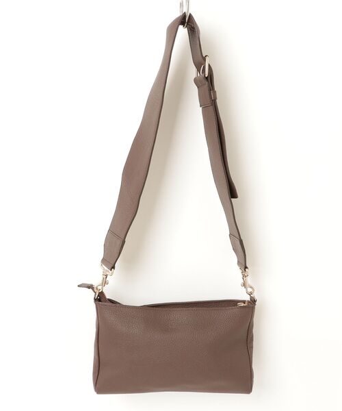 「Ch!iii BAG」 ワンポイントショルダーバッグ - ブラウン レディース_画像2