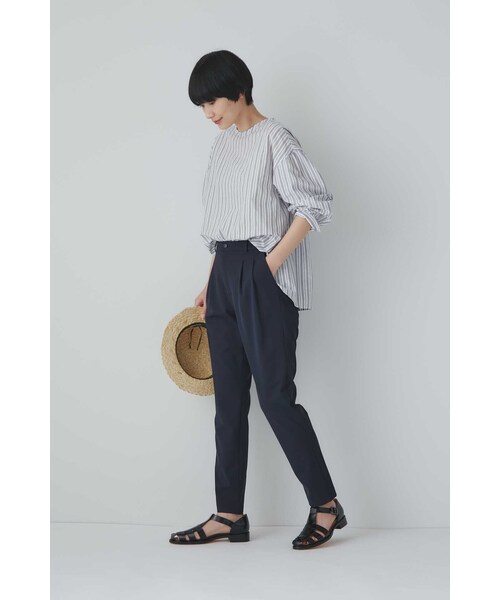 「human woman」 長袖ブラウス SMALL レッド レディースの画像