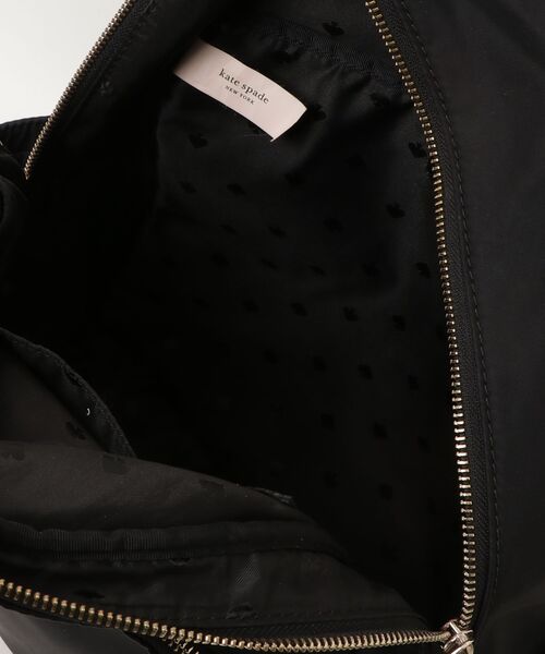 「kate spade new york」 ワンポイントリュック - ブラック レディース_画像4