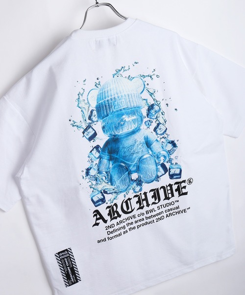 VANSON Tシャツ 刺繍 うさぎ（メンズトップス） | ファッション の