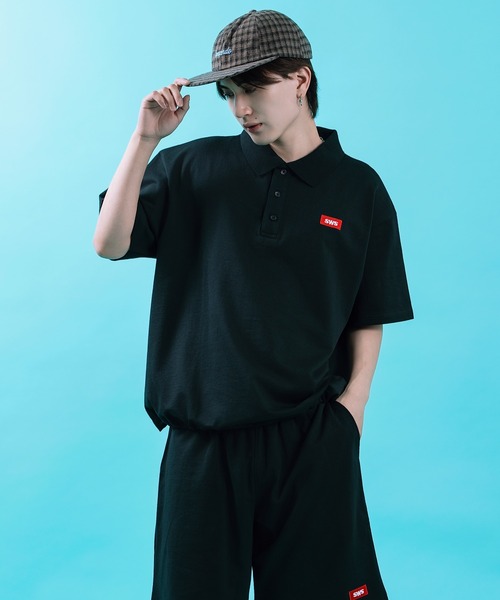 SIDEWAY STANCE（サイドウェイスタンス） ポロシャツ 半袖 ボックス