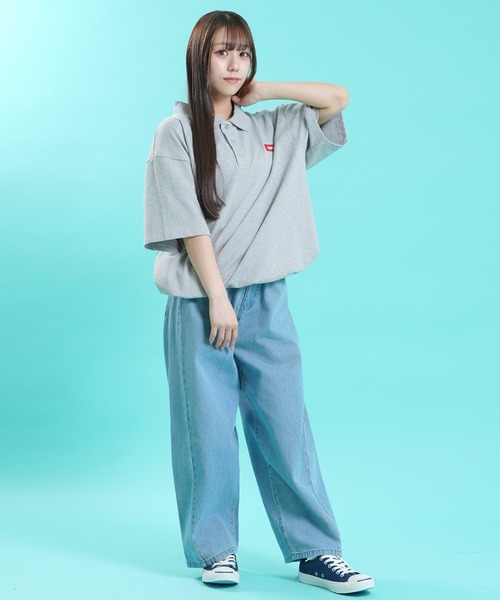 SIDEWAY STANCE（サイドウェイスタンス） ポロシャツ 半袖 ボックス