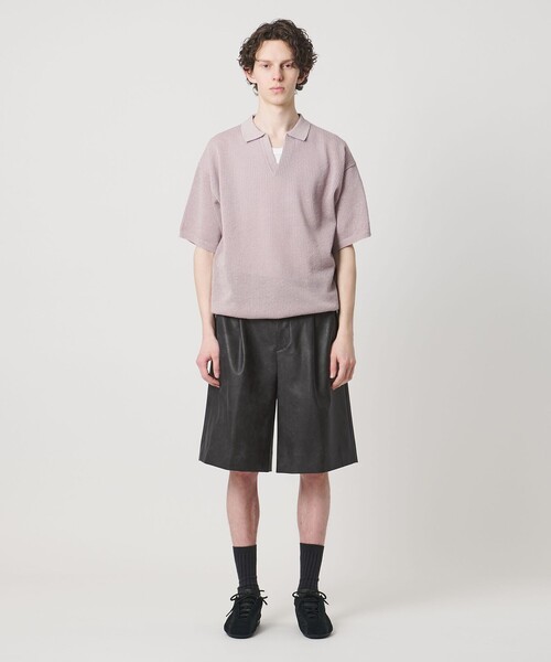 〈値段交渉可〉FLUTTER×kings レザーショーツ monkey time BEAUTY＆YOUTH UNITED ARROWS ハーフパンツ ワイドパンツ