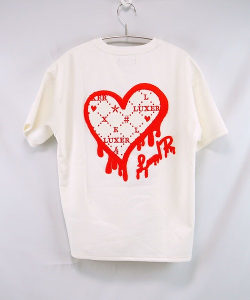 LUXE/R（ラグジュ） tシャツ (RM)「LUXE/R」ポリエステル スウェード