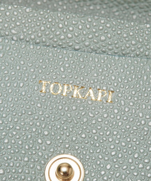 「TOPKAPI」 カードケース FREE ライトカーキ レディース_画像8