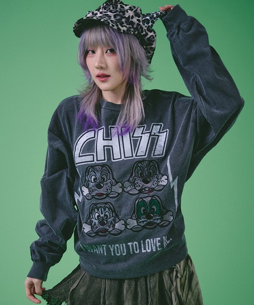 GALFY 長袖T GALFY（ガルフィー） 長袖Tシャツ X-LARGE スミクロ メンズ : ZOZOTOWN