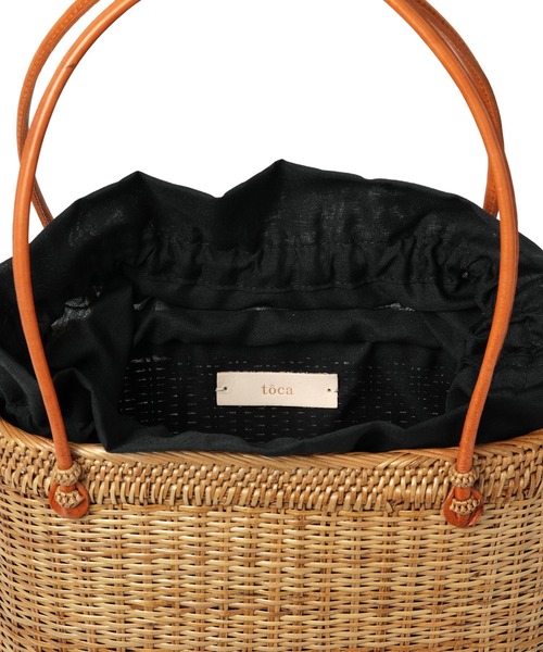HIGHTIDE（ハイタイド） かごバッグ カゴバッグ toca PLAIN ATA BAG